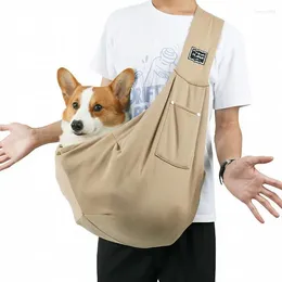 Dog Carrier Adjustable Pet Bag Sling Puppy Walking For Kitten Comfort Handbag Tote Pouch