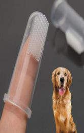 Finger Toothbrush Dog Super Soft Pet Finger Dog Brush Bad Breath Tartar Teeth Tool Dog Cat Cleaning Supplies Pet Hygiene Teeth Car8657117