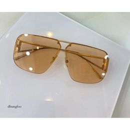 1065 Gold/Yellow Shield Pilot Large Mask Sunglasses Big Sport Sun Glasses for Women Men Top Quality with Box c253