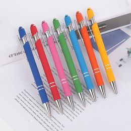 Touch Color Screen Head Meiji Pen Aluminum Rod Spray Glue with Coil Ballpoint Mobile Phone Capacitor Dual-purpose