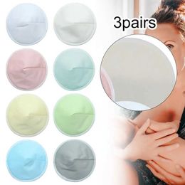 Breast Pads 6 pieces of bamboo fiber breast feeding organic maternity care pads washable breast pads d240516