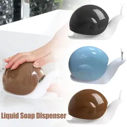 Liquid Soap Dispenser Cartoon Snail Shape Portable Bottles Shampoo Accessories Box Storage Bathroom Shower C3m6