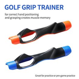 Golf Grip Training Aid Golf Club Handle For Swing Grip Trainer Left Right Hand Practise Aid Golf Swing Trainer Accessories 240516