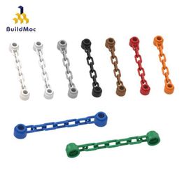 Other Toys BuildMOC compatible assembly particle 92338 1x6 chain for building block parts DIY electrical education toys childrens gifts S245163 S245163