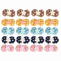 Dog Apparel Hair Bows Headwear Bright Colors For Cats Long Pet Dogs
