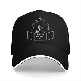 Ball Caps DnD Game Multicolor Hat Peaked Men's Cap Storyteller Screen Dice Personalised Visor Protection Hats