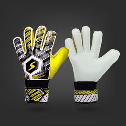 Soccer Goalkeeper Gloves Professional Goalie Full Finger Hand Protection Breathable for Adults Children Teenagers 240513