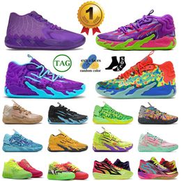 MB.03 Lamelo Ball Shoes Basketball Sneakers OG jump man Toxic Guttermelo Lamel-O FOREVER RARE MB.01 MB.02 MB.04 Designer Trainers Lemelo shoe Chaussure Size 36-46 dhgates