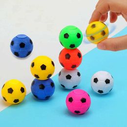 Decompression Toy 10 mini football spinning little finger spinning ball toys for childrens football themed birthday party gifts Goodie Bag Piniata filling B240515