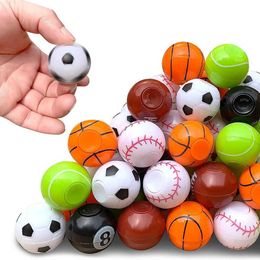 Decompression Toy 34 Mini Fidget Spinners Return Sports Football Basketball Table Tennis Mixed Toys Childrens Birthday Party Discount B240515
