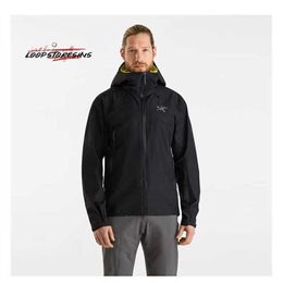 Technical Outerwear Jackets Men's Shell Jackets Curved Lightweight, Breathable, Waterproof, Windproof Men's Hard Shell Charge Clip 4WZ2