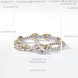 Designer Jewelry Bangle David Yurma X 7Mm Bracelet For Women High Quality Mens Bracelet Designer Station Cable Cross Collection 55f6