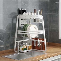 Kitchen Storage Rack Drain Bowl Corner Sink Upper Dishes