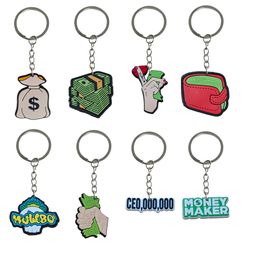 Jewellery Money Keychain For Kids Party Favours Keyring Men Keychains School Day Birthday Supplies Gift Suitable Schoolbag Women Key Chai Ot9Jf