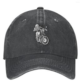 Ball Caps Motorcycle Casual Baseball Cap Summer Classic Skull Trucker Hat Drop Tennis Skate Hip Hop Hats Unisex Men Fashion