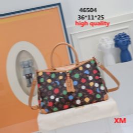 Luxury designer Denim Vintage Shoulder Bags Women Tote Canvas Handbag Underarm Bag Print Purse Backpack Hardware Pouch shopping Bag For Girls Party Bag