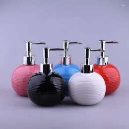 Liquid Soap Dispenser Shower Ceramic Bottles Empty Home Furnishing El Shampoo Gel Hand Washing Conditioner Bottle