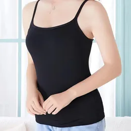 Camisoles & Tanks 5 Pieces Soft Durable Women's Cami Top: Solid Colour Strapless Scoop Neck Padded Comfortable Viscose Knit Fabric Ideal Cas