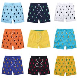 Mens T-Shirts Shorts Designer Summer Swim polos War horse embroidery Breathable Beach Laurens Short Polo Quick Dry Surf Mesh fabric short 1132ess