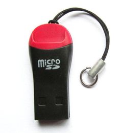 200ps whistle USB 2 0 Tflash memory card reader TFcard micro SD card reader 252g3921339