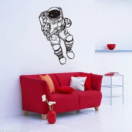 Wall Stickers Children's Room Cartoon Space Ersonality Creative Wallpaper Home Decor Kids Living Decoration