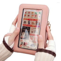 Shoulder Bags Cell Phone Bag Card Holder Wallet PU Crossbody Women's Fashionable Purses Handbags Women Bolsa Feminina