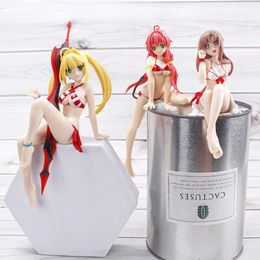 3 style Sexy Bikini Girl Yuuki Asuna Action Figure Anime Collection Peripherals Doll Cute Model Toys Car Ornaments 240516