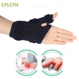 Thumb Brace Carpal Tunnel Arthritis Tendonitis Support Wrist Splint Stabiliser Guard Fits Right Left Hand Breathable Protector 240516