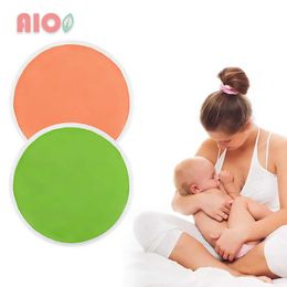 Breast Pads Reusable Maternal Care Mat Bamboo Fiber Breathable and Washable Mother Feeding Mat High Quality Absorbent Breast Mat d240516