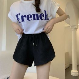 Designer Shorts 2024 Net Red Fitness Shorts Kobiety Kobiety Summer Thin Lose Casual Duże noga A High Talle Sports Hot Pants IXX9