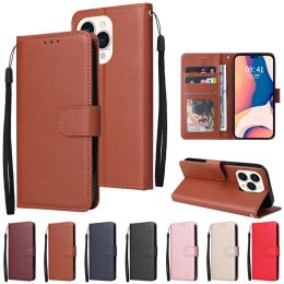 Wallet Card Slot Stand Magnetic Flip Leather Case For iPhone 15 14 13 12 11 Pro Max XR XS Max 8 7 Plus Samsung S24 S23 S22 Ultra Plus 11 LL