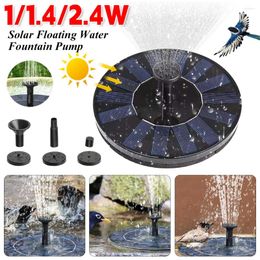 Garden Decorations 1/1.4/2.4W Solar Floating Water Pump Panel Powered Fountain Outdoor Pool Pond Decoration For And Patio