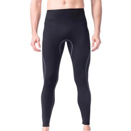 Mens 3mm Black Neoprene Wetsuit Pants Scuba Diving Snorkelling Surfing Swimming Warm Trousers Leggings TightsFullBodys 240507