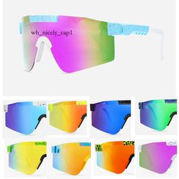 Pitvipers Original Sport Google Tr90 Polarized Sunglasses For Men/Women Outdoor Windproof Eyewear 100% UV Mirrored Lens Gift 3373