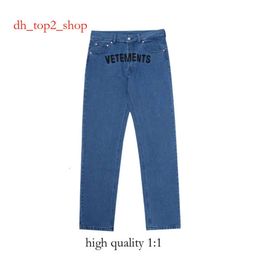 Vetements Pants Mens Designer Pants Jeans Men Real S Top Quality Men Women Survetements Designer Jeans Fashion Pants Embroidered Lettered 2801
