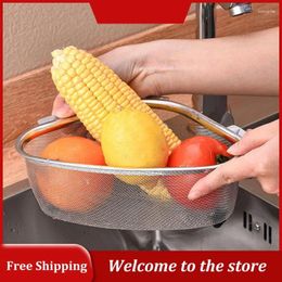 Kitchen Storage Hanging Basket Convenient Modern Sink Colander Organization Must Have Durable Actual Filter