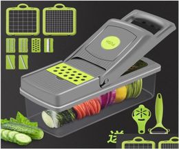 Fruit Vegetable Tools New Update Kitchen Grater Potato Chip Slicer Vegetable Tools Mtifunctional Shredded Hine Cheese Graters 20213953445