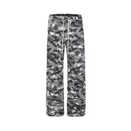 Camouflage Pants Men Women Jogger Drawstring Trousers