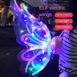 Wing Elf Wing Role Play Childrens Fairy Angel Wing Birthday Party Decoration Clothing Butterfly Fairy Wing Girl Toy S516