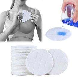 Breast Pads 12 pieces (6 pairs) 3-layer cotton reusable breast pad care waterproof organic washable pad baby breast feeding accessories d240517
