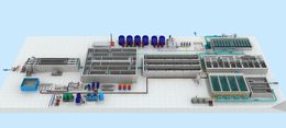 Automatic control system for sewage treatment plant