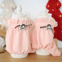 Dog Apparel Clothes Cat Doll Jumpsuits Hoodies Coat Fashion PET Clothing For Dogs Winter Warm Products Puppy Chihuahua