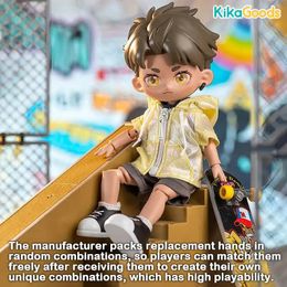 KikaGoods PEETSOON Campus Male Classmates Series Limited 1/12 BJD Action Figure Blind Box Birthday Gift Kid Toy Collection Doll 240426