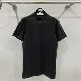 Men's T-Shirts Owen Seak Men T Shirt Tops 100%Cotton Gothic Tank Clothing Vest Tees Summer Black White Q240515