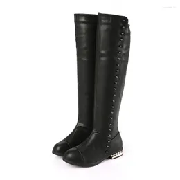 Boots Girls Kids Autumn And Winter Princess In The Big Children Korean Version Of Over Knee Warm High