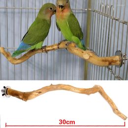Other Bird Supplies 1PC 30cm Parrot Standing Stick Wood Pole Toy Cockatiel Parakeet