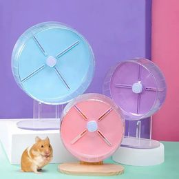 Hamster Running Wheel Toy Roller Silent Bracket Golden Bear Supplies Large 26cm Running Wheel Running Ball 240507
