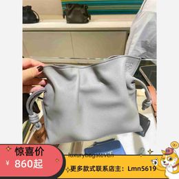 Loeiwe High end Designer flamencos bags for womens trend Womens Bag Small Lucky Bag Mini Drawstring Shoulder Crossbody Handbag Original 1:1 with real logo and box