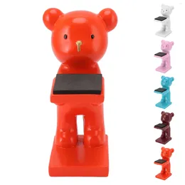 Storage Bags Resin Watch Display Stand Multifunction Bear For Office