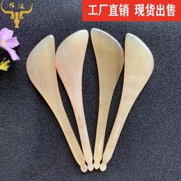 Storage Boxes Horn Pull Tendons Stick Gua Sha Scraping Massage Tool Broom Piece Point Comb Who